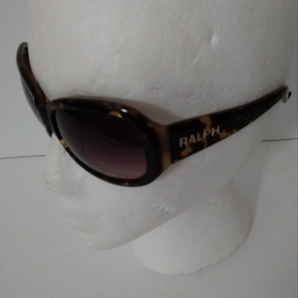 Ralph Ralph Lauren RA 5013 522/13 Sunglasses Brown Tortoise w/ Gold Logo - Picture 9 of 16